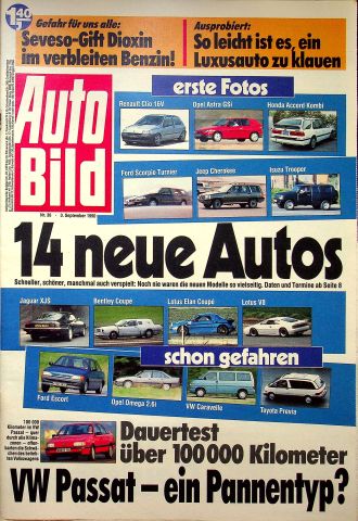 Deckblatt Auto Bild (36/1990)